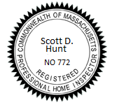 Scott Hunt Home Inspection Licensed